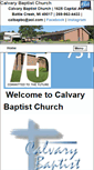Mobile Screenshot of calvarybaptistbc.com